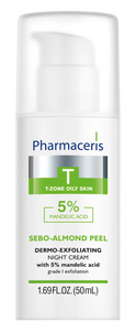 Pharmaceris T NIGHT CREAM WITH 5% MANDELIC ACID 1st degree of exfoliation SEBO-ALMOND PEEL 5% 50 ml