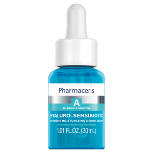 Pharmaceris A INTENSIVE MOISTURIZING DERMO-SERUM helps to minimize skin sensitivity HYALURO-SENSIBIOTIC 1.01 FL.OZ. (30 mL)